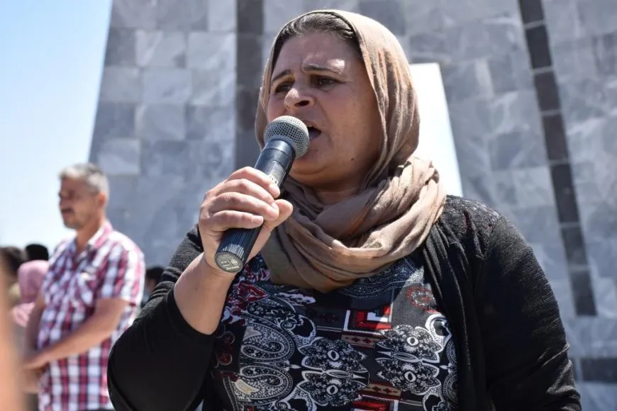 تشييع جثمان مقاتل قسد الشهيد عكيد واستذكار 3 آخرين في كوباني