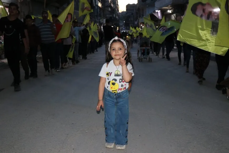 تظاهرة في حلب: مواصلة النضال حتى تحقيق حرية القائد ومساندة مقاومة الكريلا