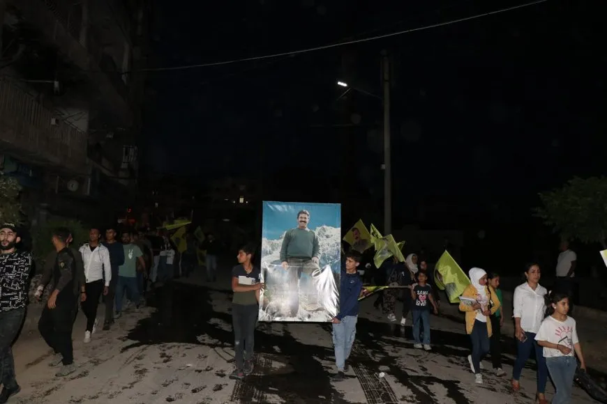 تظاهرة في حلب: مواصلة النضال حتى تحقيق حرية القائد ومساندة مقاومة الكريلا