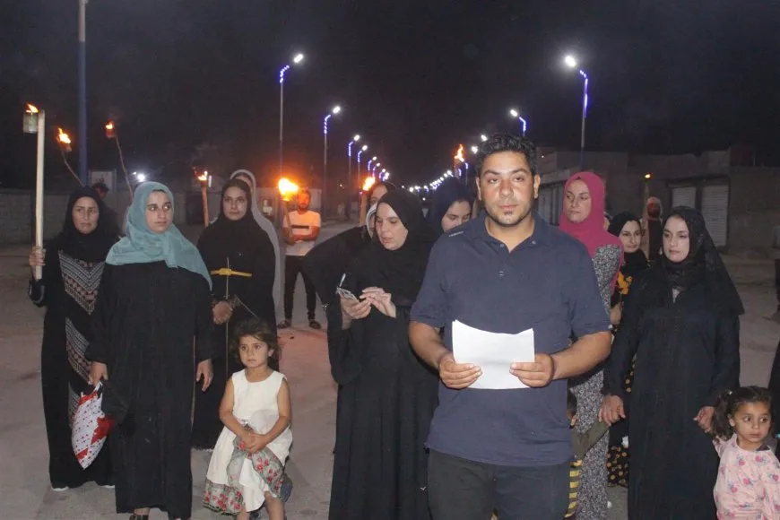 مسيرة في بلدة الهول في ذكرى يوم الشهداء