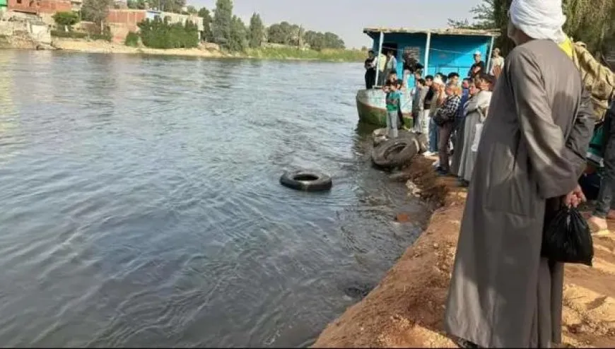 مصرع 6 شابات وإصابة 9 في حادث غرق "ميكروباص" بالنيل