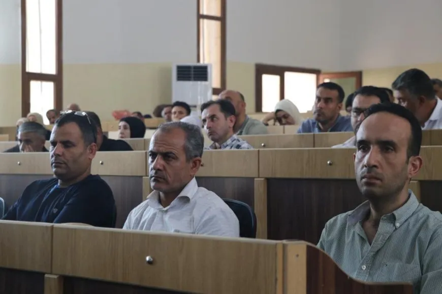 محاضرة في منبج حول الأحكام الجائرة في قضية كوباني