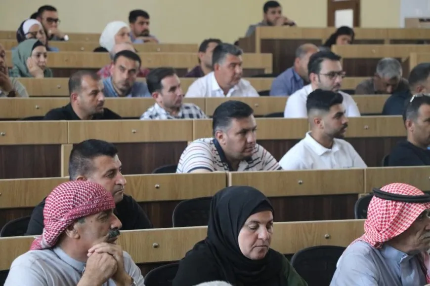 محاضرة في منبج حول الأحكام الجائرة في قضية كوباني