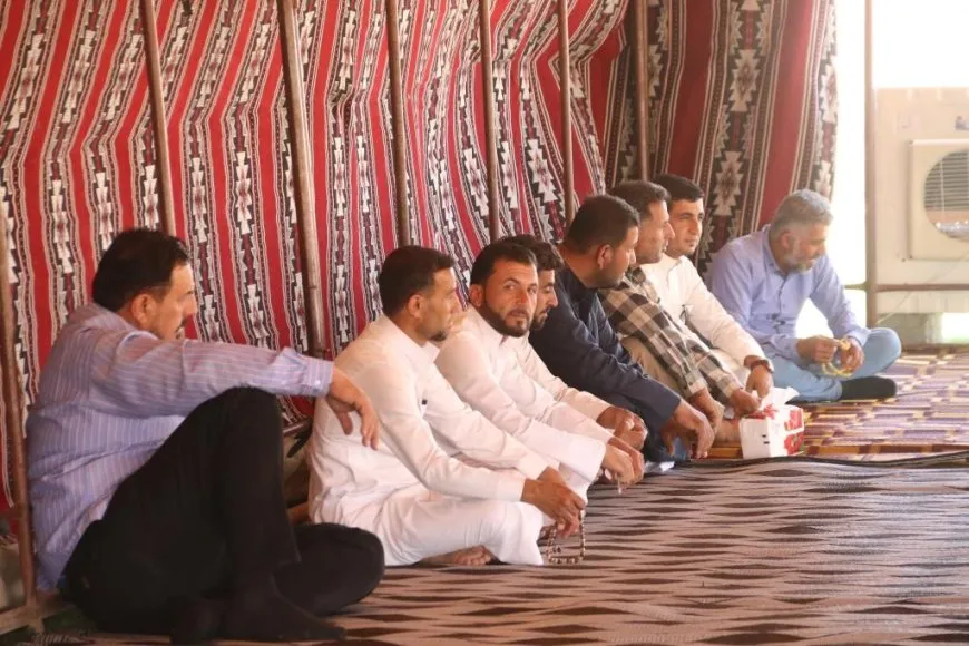مجلس هجين العسكري يجتمع مع أهالي ريف دير الزور الشرقي