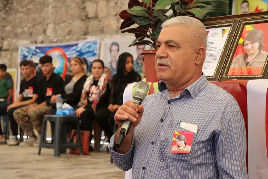 تقديم واجب العزاء لذوي المقاتلة دلجين آزادي في حلب