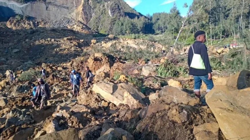 بابوا غينيا الجديدة: أكثر من 300 شخص يلقون حتفهم بسبب انهيار أرضي
