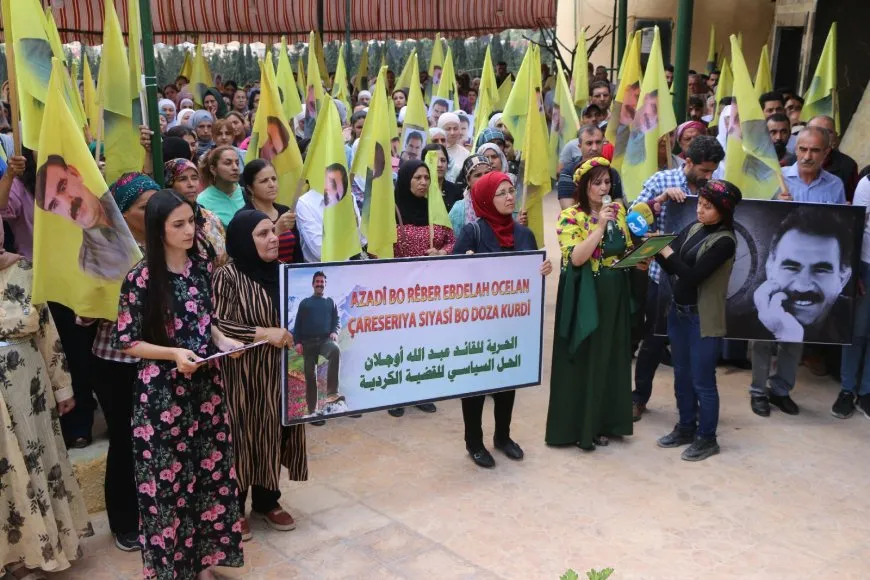 فعالية لمؤتمر ستار تنطلق في حلب للمطالبة بالحرية الجسدية للقائد أوجلان