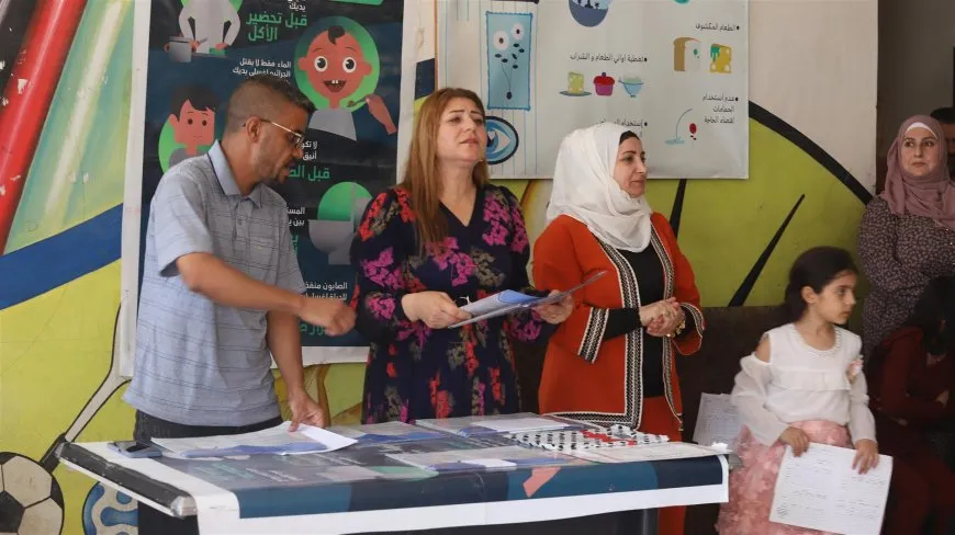 توزيع الجلاءات المدرسية في إقليم شمال وشرق سوريا