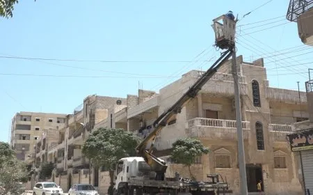  23 محولاً كهربائياً لأحياء جديدة في مدينة الرقة