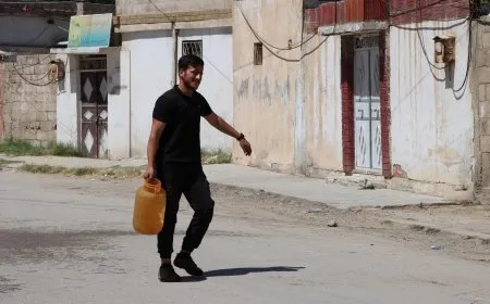 أزمة مياه في قامشلو منذ أسبوع