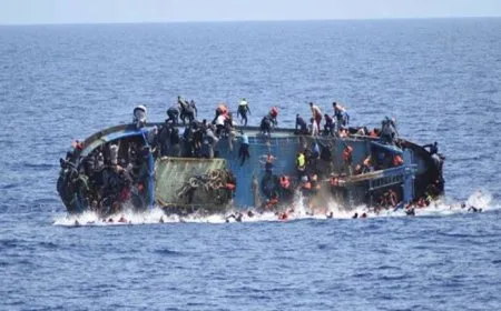 فقدان أكثر من 80 شخصاً حياتهم بانقلاب قارب في الكونغو 