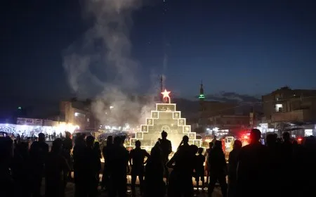 رفع الستار عن نصب تذكاري لشهداء في قامشلو