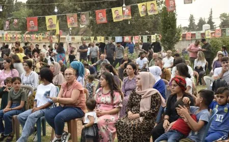 فعالية في الدرباسية في إطار الحملة العالمية لحرية القائد عبد الله أوجلان