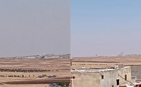 جيش الاحتلال يقصف ريفي الشهباء وعفرين