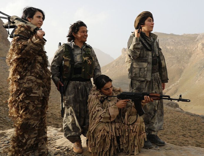 وحدات المرأة الحرة تنفذ سلسلة عمليات ضد جيش الاحتلال التركي