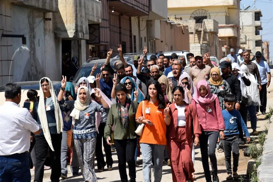 مراسم غيابية للشهيد روبار آكري في الدرباسية 