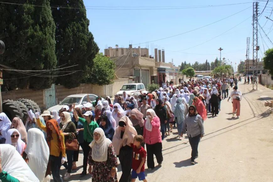 غضب شعبي اتجاه هجمات دولة الاحتلال التركي على إقليم شمال وشرق سوريا 