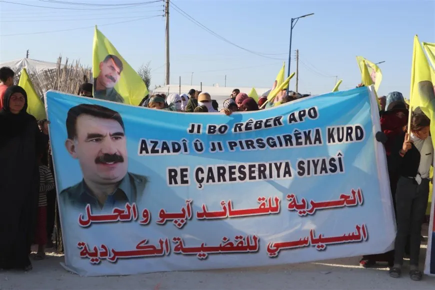 ​​​​​​​مهجرو سري كانيه ينددون بالعزلة المفروضة على القائد أوجلان