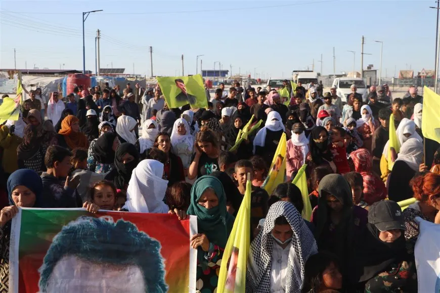 ​​​​​​​مهجرو سري كانيه ينددون بالعزلة المفروضة على القائد أوجلان