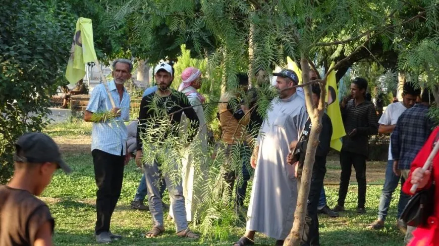 اعتصام في مدينة الرقة للمطالبة بحرية القائد أوجلان الجسدية