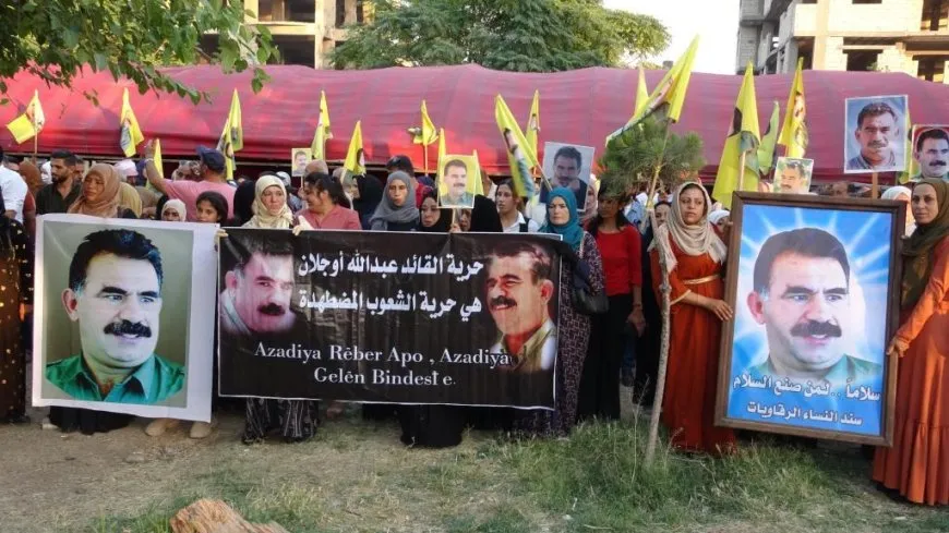 اعتصام في مدينة الرقة للمطالبة بحرية القائد أوجلان الجسدية