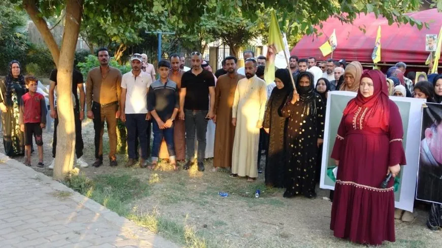 اعتصام في مدينة الرقة للمطالبة بحرية القائد أوجلان الجسدية