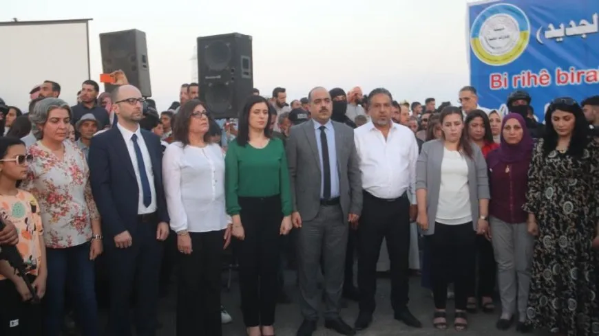افتتاح جسر الرقة الجديد