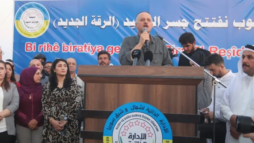 افتتاح جسر الرقة الجديد