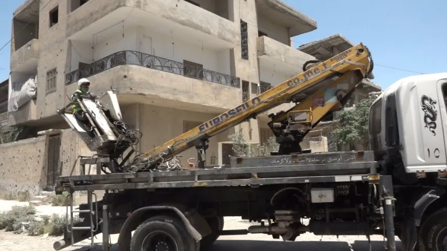  23 محولاً كهربائياً لأحياء جديدة في مدينة الرقة
