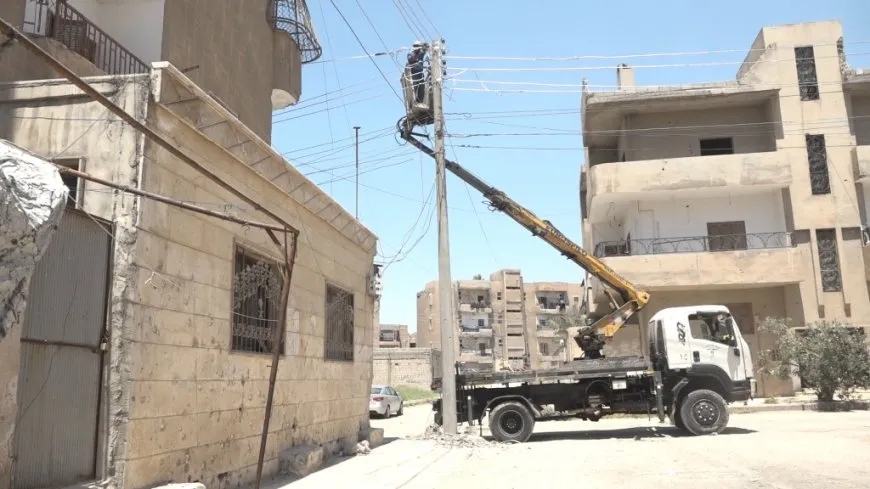  23 محولاً كهربائياً لأحياء جديدة في مدينة الرقة
