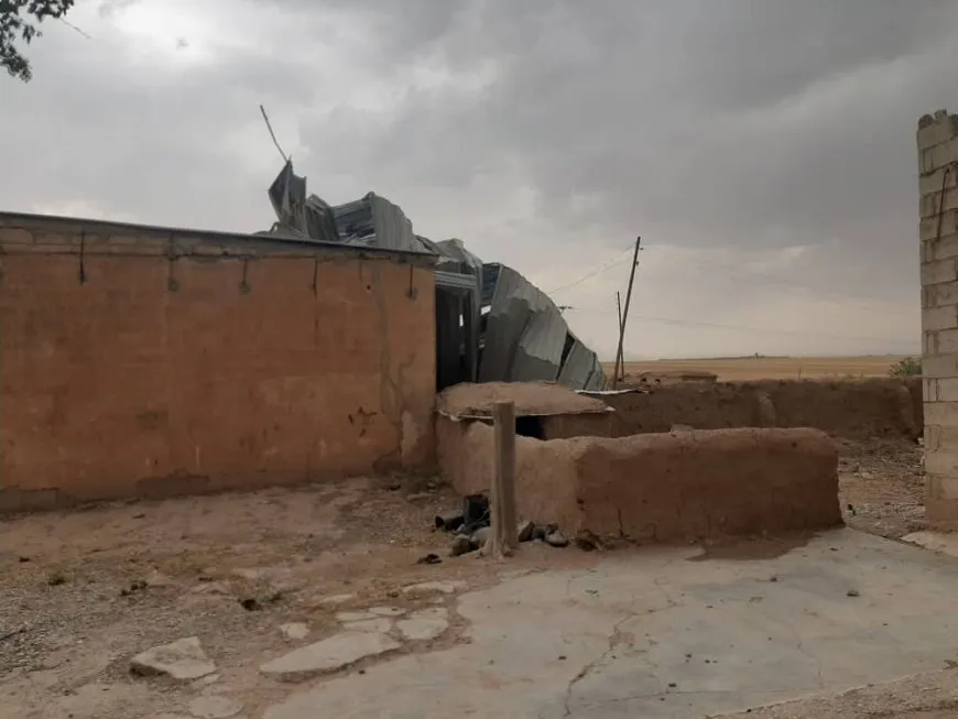 إصابة شخصين وأضرار مادية نتيجة عاصفة تشهدها مقاطعة الجزيرة