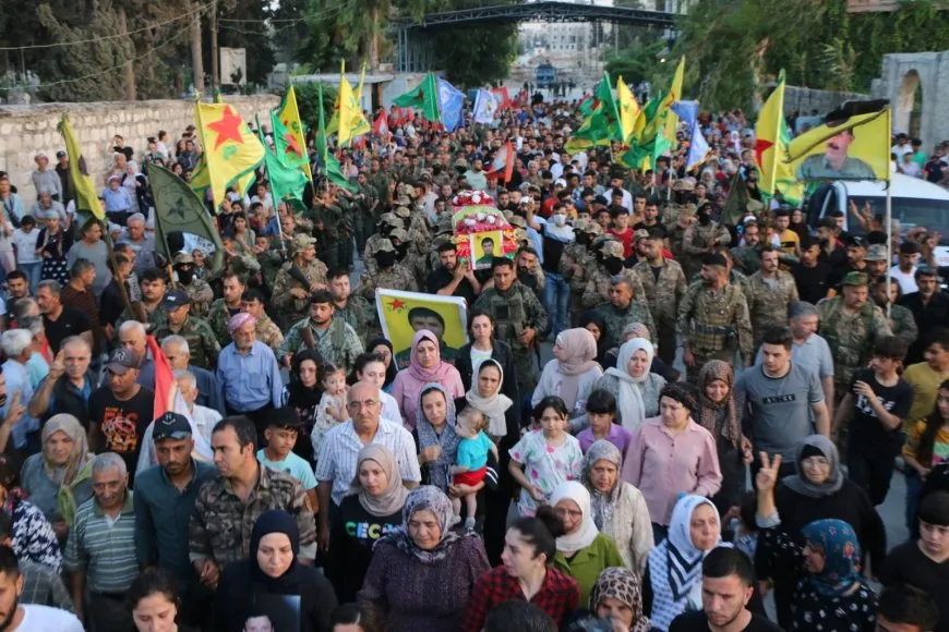 استقبال جثمان شهيد مقاومة الكرامة فدكار ريدور في حلب