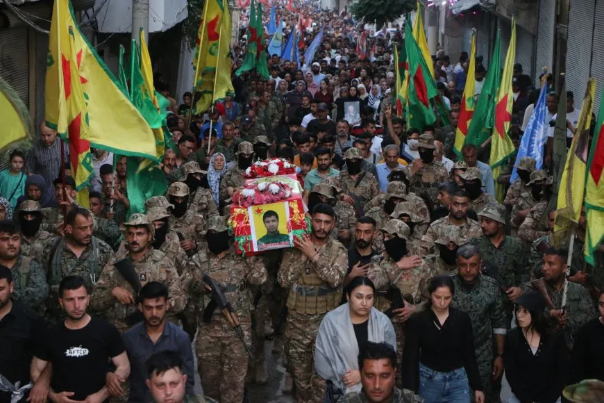 استقبال جثمان شهيد مقاومة الكرامة فدكار ريدور في حلب