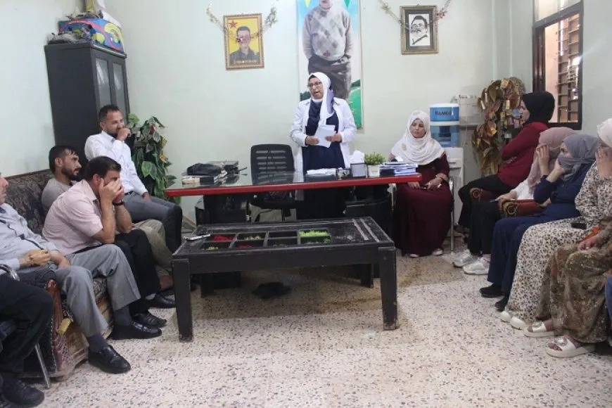 محاضرة لإثراء معلومات الأهالي في التعامل مع ضربة الشمس