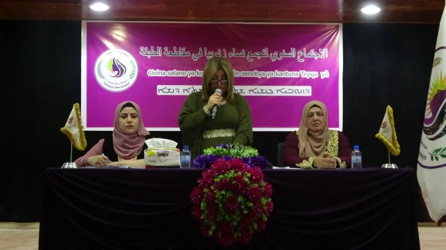 تجمّع نساء زنوبيا في الطبقة يخطط لمشاريع اقتصادية مقبلة