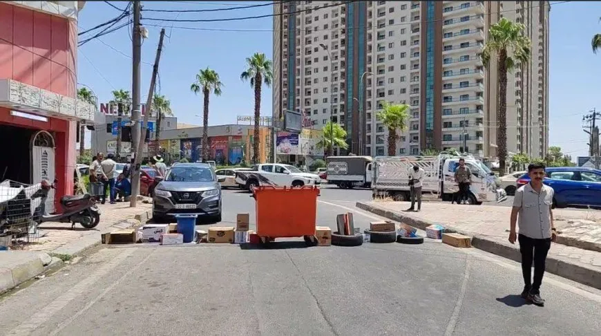 تصاعد الاحتجاجات في هولير بسبب تفاقم أزمة المياه وسوء الإدارة