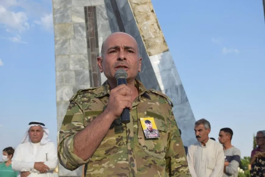 تشييع جثمان الشهيد محمد دلبخوين إلى مثواه الأخير في كوباني