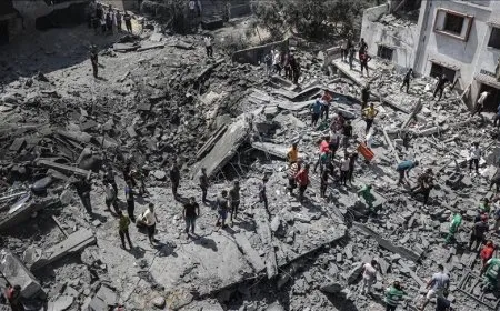 ارتفاع حصيلة القتلى الفلسطينيين جراء الحرب إلى 37900 شخص