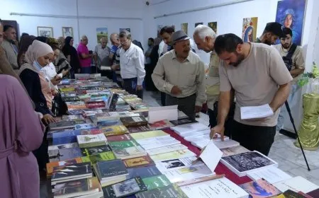 افتتاح معرض الكتاب الثاني في مقاطعة الرقة 