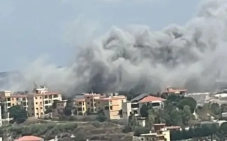 قصف متبادل بين إسرائيل وحزب الله 
