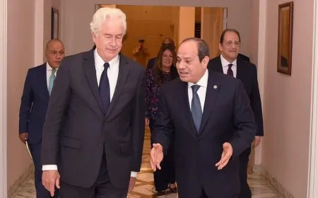 السيسي يؤكد الموقف المصري الرافض لاستمرار العمليات العسكرية في قطاع غزة