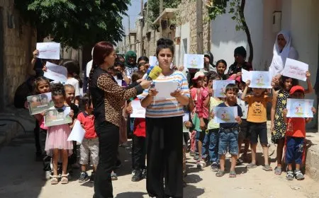 رسالة من مقاطعة عفرين والشهباء تدعو لمحاسبة قتلة الأطفال