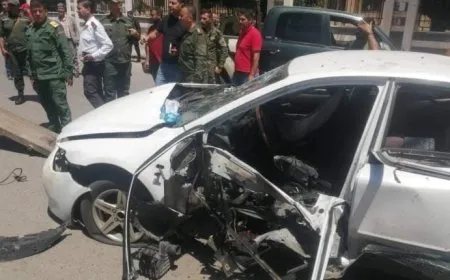إصابة شخص بمدينة حماة إثر انفجار عبوة ناسفة