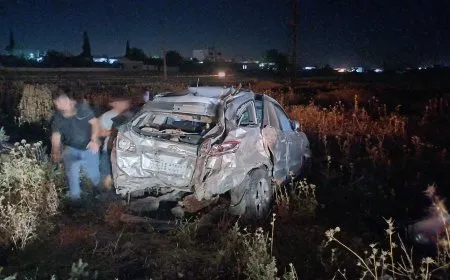٥ إصابات نتيجة حادث سير في مدخل قامشلو