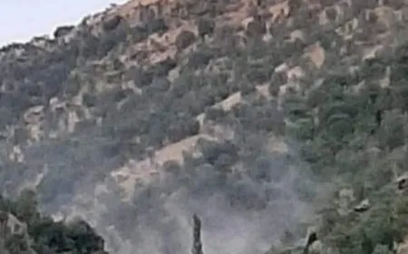 جيش الاحتلال يستهدف منطقة خاكورك