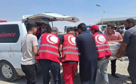 الهلال الأحمر الكردي سلّم جثامين مواطنين فقدوا حياتهم في صحراء الجزائر لذويهم
