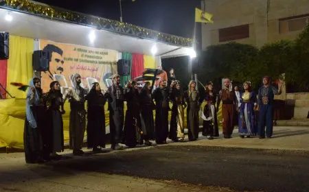 فعالية في تربه سبيه في إطار الحملة العالمية لحرية القائد عبد الله أوجلان