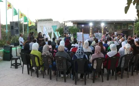 جلسة حوارية في حلب لمناقشة مواضيع مقتبسة من كتب القائد عبدالله أوجلان