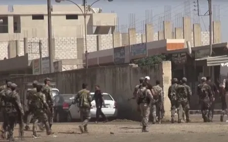 استهداف مركز أمني لقوات حكومة دمشق في درعا