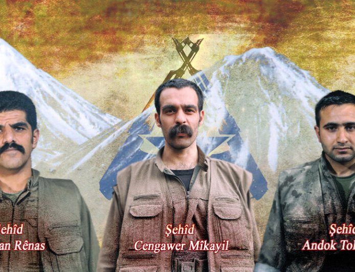 وحدات شرق كردستان تكشف سجلّ 3 من مقاتليها